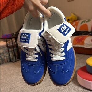 SHEIN JDBL Blue and White Sneakers